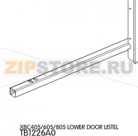 Lower door listel Unox XBC 405