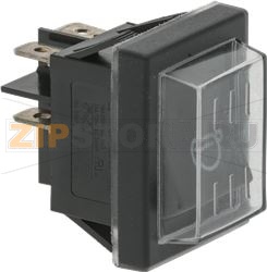 ЧЕРНЫЙ ДВУХПОЛЮСНЫЙ ПЕРЕКЛЮЧАТЕЛЬ 16А 250В 