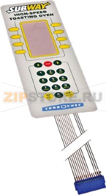 PUSH-BUTTON PANEL MEMBRANE 295x100 mm 