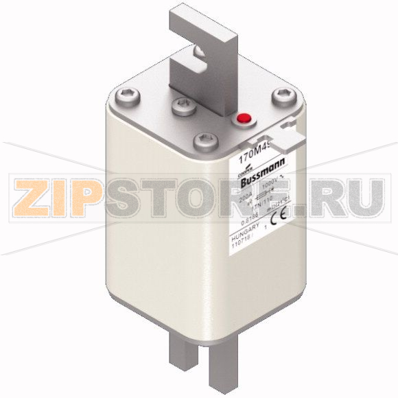 Предохранитель, 200 A, AC 1000 В, 150 кА, 1, 51x69x138 мм, aR, DIN, IEC Eaton FUSE 200A 1000V 1 