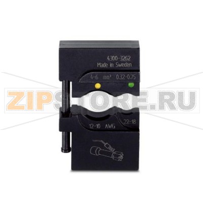 Матрица Phoenix Contact CRIMPFOX-M HS-1/DIE для инструмента Crimpfox-M, для термоусадочных соединителей 0,1 - 0,4 мм² и 4 - 6 мм² (светло-зеленые, желтые), упаковываются в устанавливаемые в ряд коробки.Минимальный заказ: 1 шт.Упаковка: 1 шт.