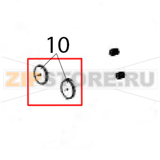 Spacer Zebra 90XiIII Plus Spacer Zebra 90XiIII PlusЗапчасть на деталировке под номером: 10