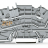 Многоуровневые клеммы для монтажа; 4 mm; L/L/PE; Push-in CAGE CLAMP®; 2,50 mm; серые Wago 2003-6645 - Многоуровневые клеммы для монтажа; 4 mm; L/L/PE; Push-in CAGE CLAMP®; 2,50 mm; серые Wago 2003-6645