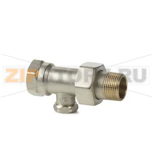 ADN20 - 2-ходовой седельный радиаторный клапан, PN10, DN20, kvs 0..3.0 Siemens ADN20 