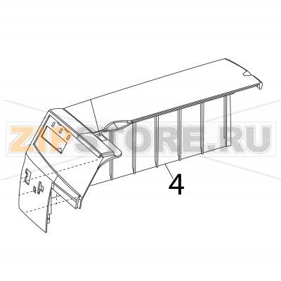 Cover assembly Intermec PF4i compact industrial Cover assembly Intermec PF4i compact industrialЗапчасть на деталировке под номером: 4Название запчасти на английском языке: Cover assembly Intermec PF4i compact industrial.