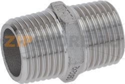 NIPPLO M-M 1/2 AISI 316 