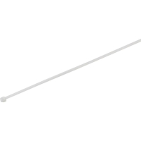 Стяжки кабельные 180 мм, белые, 100 шт TRU Components 1577955