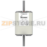 Предохранитель, 160 A, AC 690 В, 200 кА, DIN 1, 52x66x135 мм, gR, DIN, IEC Eaton FUSE 160A 690V