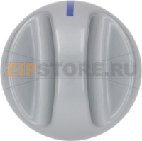 KNOB SILVER ø 60 mm