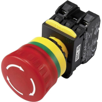 Кнопка аварийной остановки 240 В/AC, 6 А, IP65, 1 шт DECA A20L-V4E01Q6R