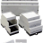 Корпус на DIN-рейку, пластиковый, серо-белый, 1 шт TRU Components 5200100105 - Корпус на DIN-рейку, пластиковый, серо-белый, 1 шт TRU Components 5200100105