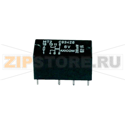 Реле электромагнитное 6 В/DC, 2 А, 1 шт TE Connectivity 5-1462000-7 