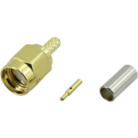 Разъем SMA, 50 Ом, 1 шт TRU Components 1372232