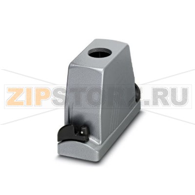 Стандартный сальниковый корпус HEAVYCON ADVANCE В16 с порошковым покрытием Phoenix Contact HC-B 16-TMB-100/O1STM40G-STA с байонетным зажимом, высота 100 мм, с резьбой 1xM40, прямой ввод кабеля.Минимальный заказ: 10 шт.Упаковка: 10 шт.