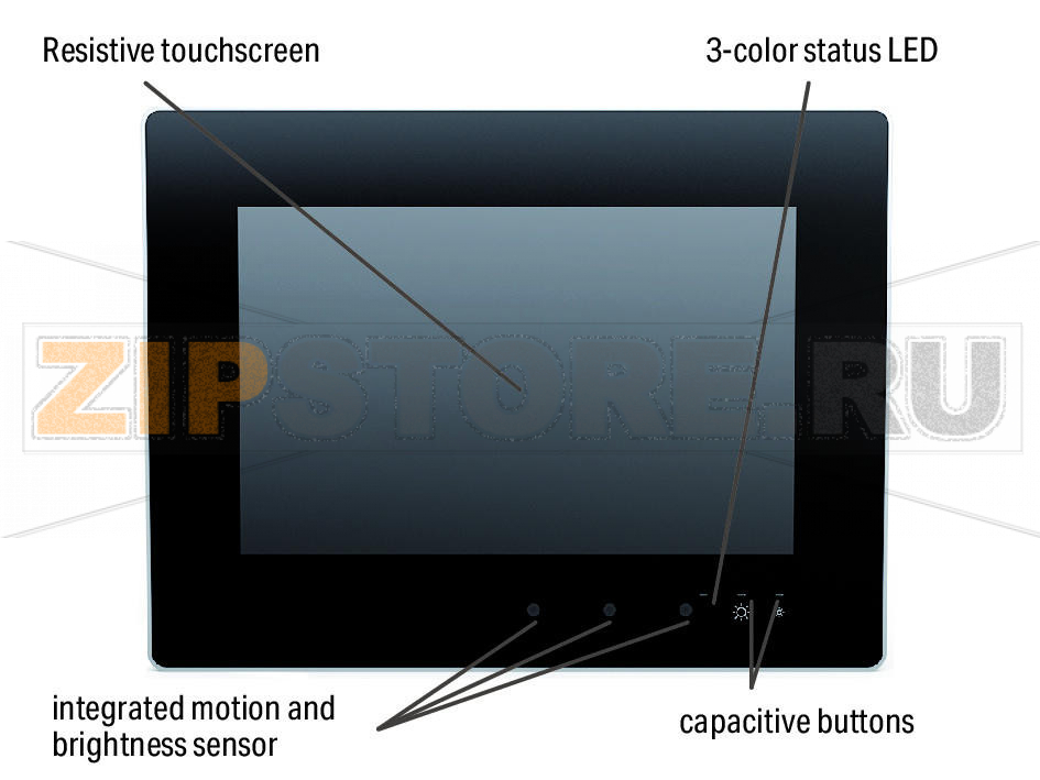Marine Line Сенсорная панель 600; 25,7 см (10,1"); 1280 x 800 пикселей; 2 x ETHERNET, 2 x USB, CAN, DI/DO, RS-232/485, аудио; Панель управления Wago 762-6304/8000-002 