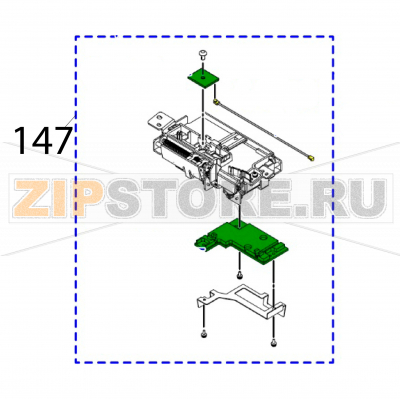 RFID (UHF) Assy S/A Sato CT412LX DT RFID (UHF) Assy S/A Sato CT412LX DTЗапчасть на деталировке под номером: 147Название запчасти на английском языке: RFID (UHF) Assy S/A Sato CT412LX DT.