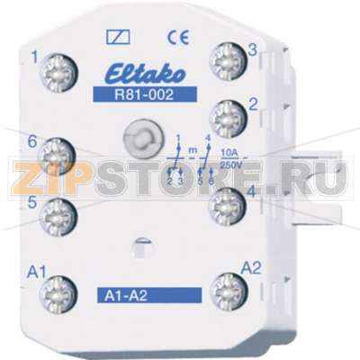 Реле электромеханическое 230 В, 10 А, 1 шт Eltako R81-002-230V 