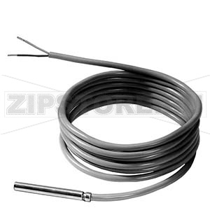 QAZ21.681/101 - Датчик температуры кабельный, LG-Ni1000, -30 ... 180 &amp;#176; C, 1500 мм, силикон, солнечный Siemens QAZ21.681/101 