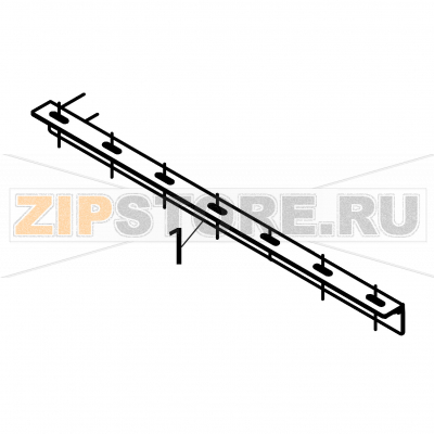 Crossbar support Fagor FI-2700I Crossbar support Fagor FI-2700IЗапчасть на деталировке под номером: 1Название запчасти Fagor на английском языке: Crossbar support FI-2700I.