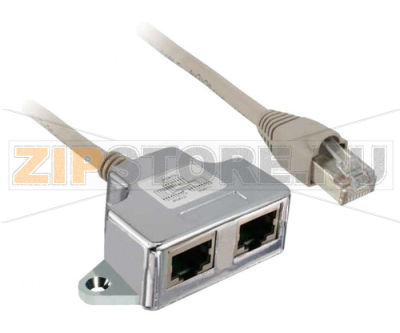 Ответвитель Т-образный, кабель: 0.3 м Schneider Electric VW3A8306TF03 