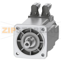 SIMOTICS S-1FK2 CT Серводвигатель М0 = 3,6 Нм; ПН = 0,94 кВт при NN = 3000 оборотов в минуту (380-480); ПН = 0,53 кВт при нн = 1500 оборотов в минуту (200-240 В); Степень защиты IP64; Вал D19x40 мм с шпонкой; Абсолютный датчик 22-бит + 12-битный Многообор