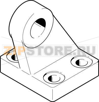Стойка опорная Festo LBZS-32 