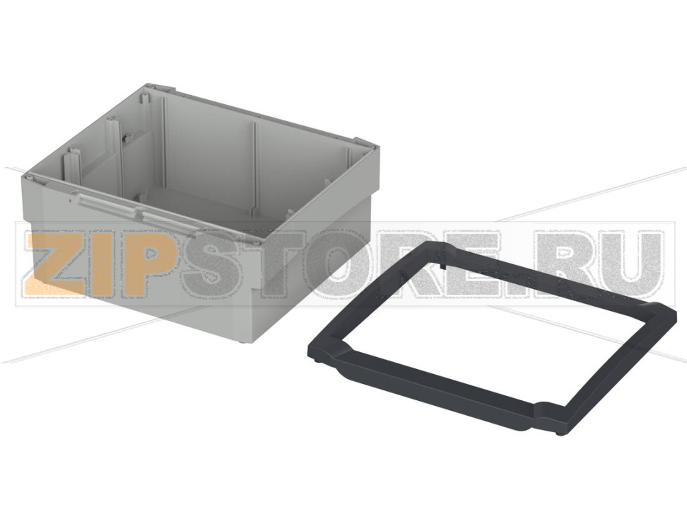 Корпус высокий с открытой передней рамой, 264x233x124 мм, IP 40 Bopla BCD 250 Set 07-7024 