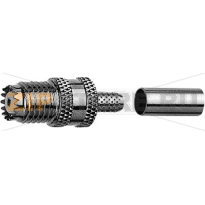 Разъем UHF, мини, 50 Ом, 1 шт Telegärtner J01046F0001 