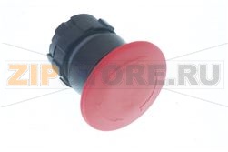 BOUTON POUSSOIR ROUGE 