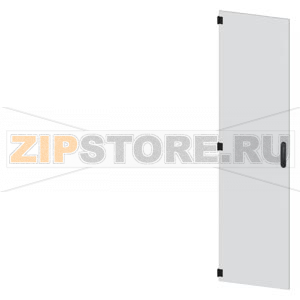SIVACON, door, left, IP55, H: 2000 mm, W: 500 mm, RAL 7035, Protection class 1 Siemens 8MF1050-2UT15-0BA2 