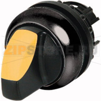 Головка переключателя, пластик, черная: 1 шт Eaton M22S-WRLK-Y