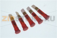 ИНДИКАТОРНАЯ ЛАМПОЧКА КРАСНАЯ 230В 5 ШТ.