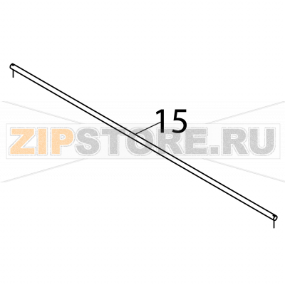 Belt spindle Fagor FI-2700I Belt spindle Fagor FI-2700IЗапчасть на деталировке под номером: 15Название запчасти Fagor на английском языке: Belt spindle FI-2700I.