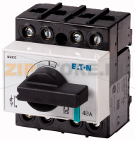 Разъединитель силовой, DCM, 40 A, 3 полюса + нейтраль Eaton DCM-40/1