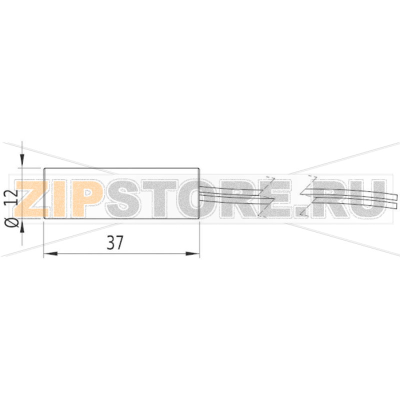 Модуль лазерный, красный, 16 МВт Picotronic LH650-16-3(12x38)-PL 