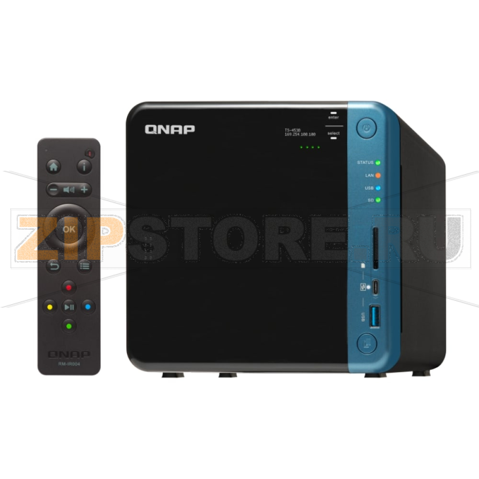 Накопитель сетевой QNAP TS-453B 