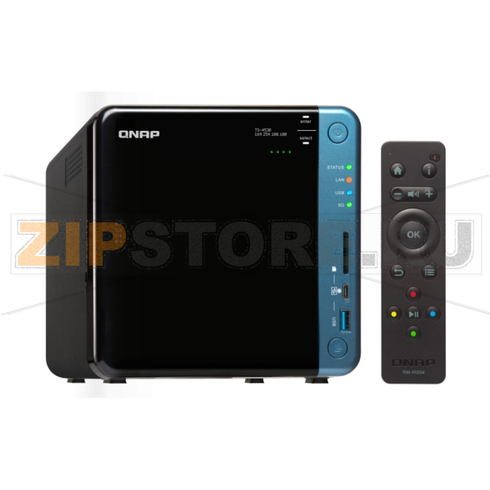 Накопитель сетевой QNAP TS-453B 