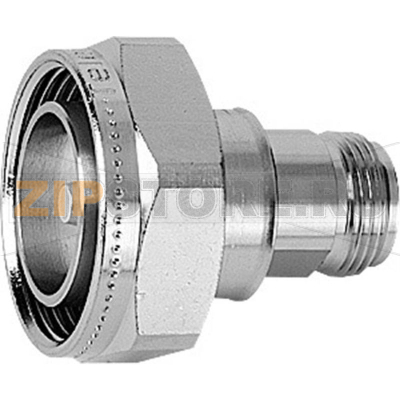 Разъем коаксиальный, гнездо N, штекер DIN 7-16, 1 шт Telegärtner J01122B0010 