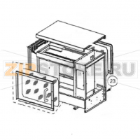 Lower rear panel GV16 CB GV-16/20