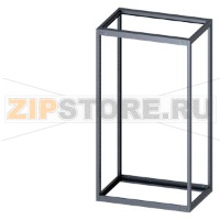 SIVACON, Supporting structure, for standard Empty enclosure, H: 2200 mm, W: 1200 mm, T: 800 mm, zinc-plated Siemens 8MF1228-2GS30