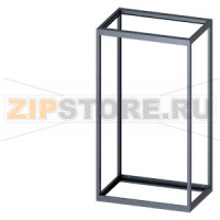 SIVACON, Supporting structure, for standard Empty enclosure, H: 2200 mm, W: 1200 mm, T: 800 mm, zinc-plated Siemens 8MF1228-2GS30