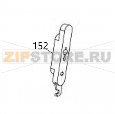 Latch handle Sato DR308e Latch handle Sato DR308eЗапчасть на деталировке под номером: 152Название запчасти на английском языке: Latch handle Sato DR308e.