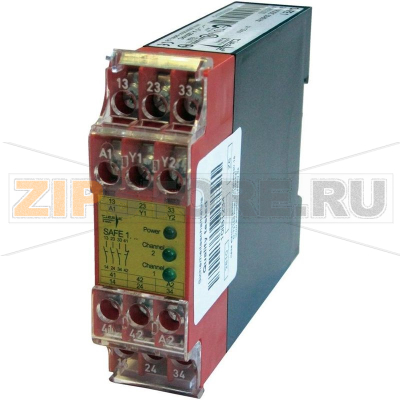 Реле безопасности 24 В/DC, 24 В/AC, 1 шт Riese SAFE 1.1 