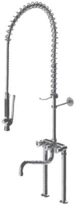 КРАН С ДВУМЯ ОТВЕРСТИЯМИ EURO CLEAN 