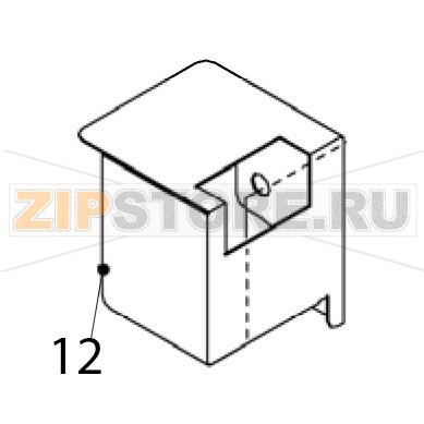 Cover-water valve Hoshizaki IM-65NE-25 Cover-water valve Hoshizaki IM-65NE-25Запчасть на деталировке под номером: 12