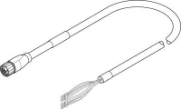 Кабель электродвигателя 5 м Festo NEBM-M16G8-E-5-Q7-LE8-1