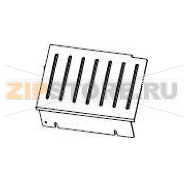 Панель отрывная Zebra ZT510 Панель отрывная Zebra ZT510Запчасть на сборочном чертеже под номером: 6Количество запчастей в устройстве: 1Название запчасти Zebra на английском языке: Tear Trim Panel