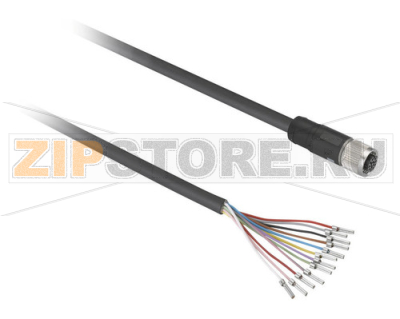 Кабель с коннектором 5 м, 24 В Schneider Electric XZCPB44P14L5 