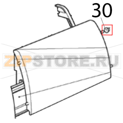 Bronzina Scotsman AF 206 Bronzina Scotsman AF 206Запчасть на деталировке под номером: 30