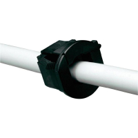 Фиксатор зажимной, Ø: 10.4 мм, полиамид, черный, 1 шт PB Fastener H-1861
